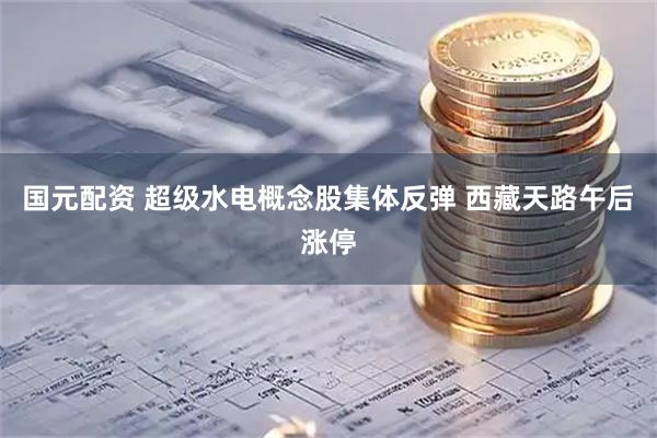 国元配资 超级水电概念股集体反弹 西藏天路午后涨停
