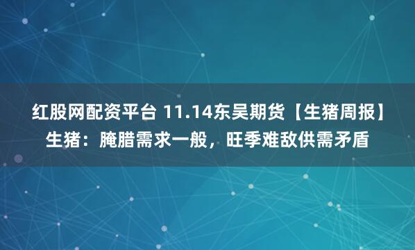 红股网配资平台 11.14东吴期货【生猪周报】生猪：腌腊需求一般，旺季难敌供需矛盾