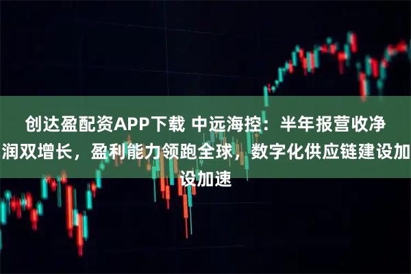 创达盈配资APP下载 中远海控：半年报营收净利润双增长，盈利能力领跑全球，数字化供应链建设加速
